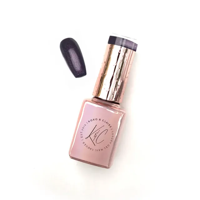 Clear Jelly Stamper KoKo & Claire 0116 Sugar Plum gellak lilla 12ml glitter
