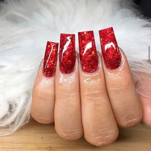 Indigo Nails Robin Glitter negleglitter grøn