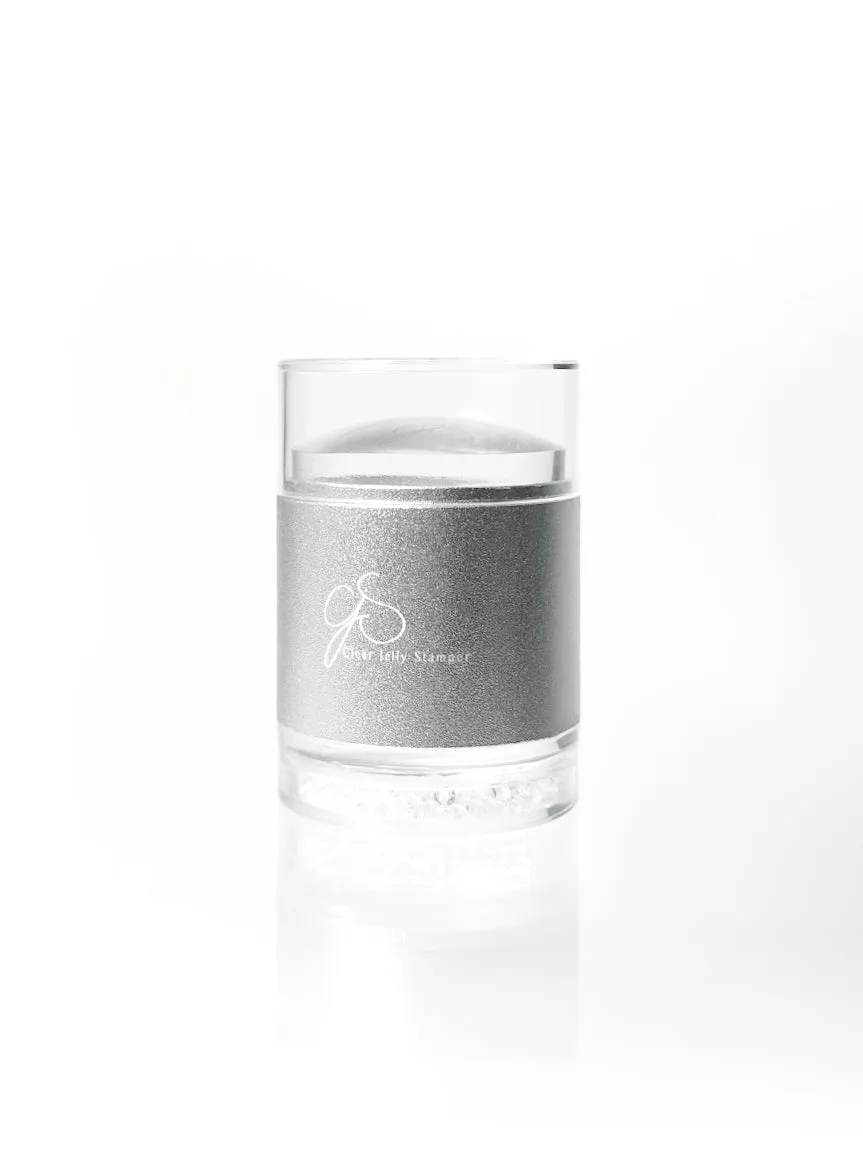 Clear Jelly Stamper The Big Bling XL stamper sølv