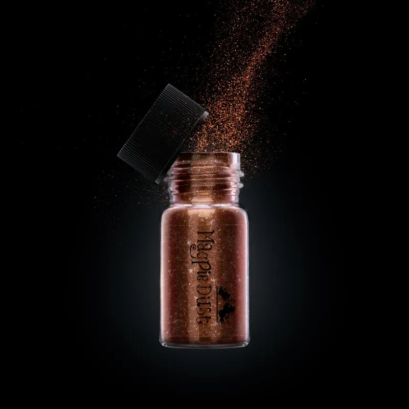 Indigo Nails Beautystones Auburn chrome pulver til negle