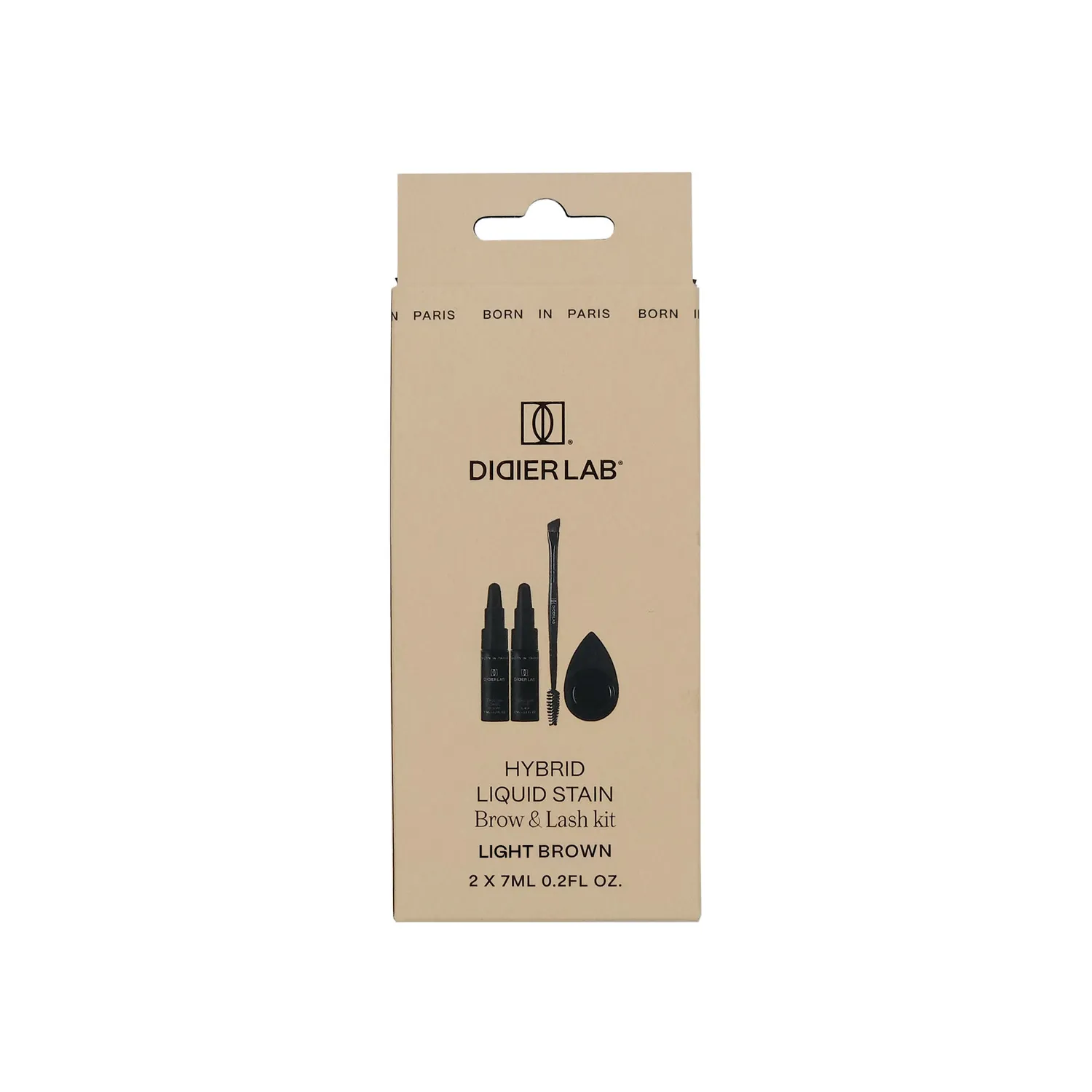 Didier Lab Hybrid Liquid Stain bryn- og vippefarve kit