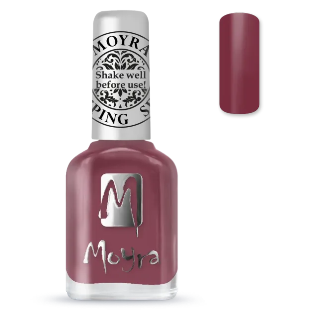 Moyra Stamping SP38 Cashmere Bordeaux neglelak 12 ml
