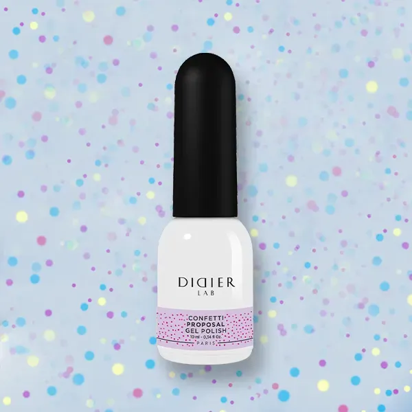 Didier Lab Confetti Proposal gellak gul jelly