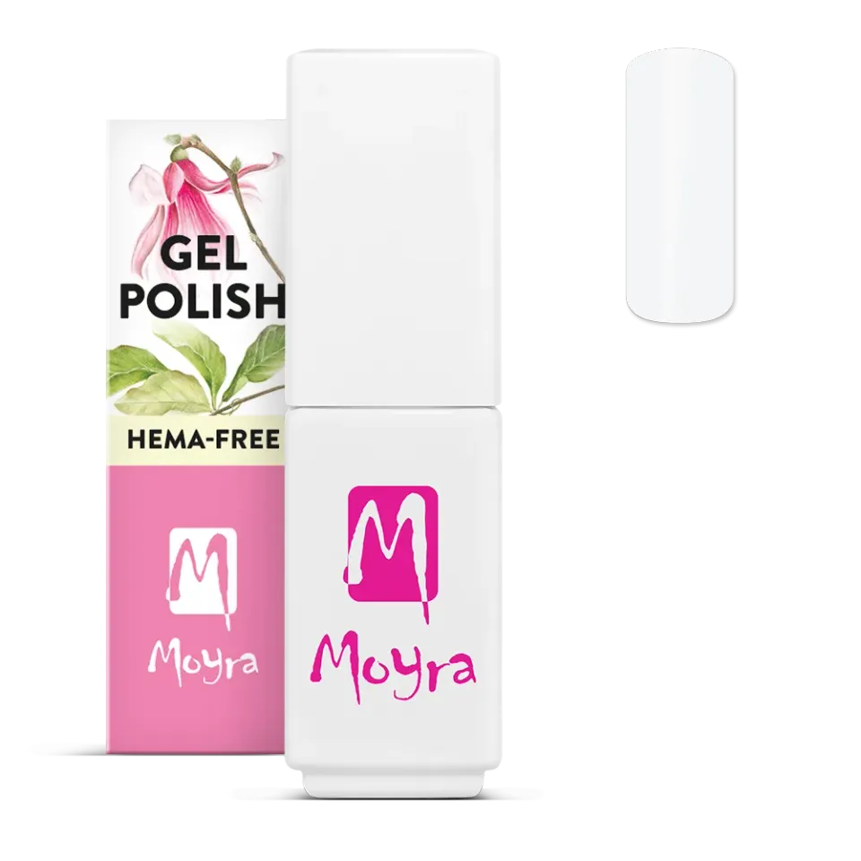 Moyra Mini Gel Polish Top HEMA-free top coat 5,5 ml blank