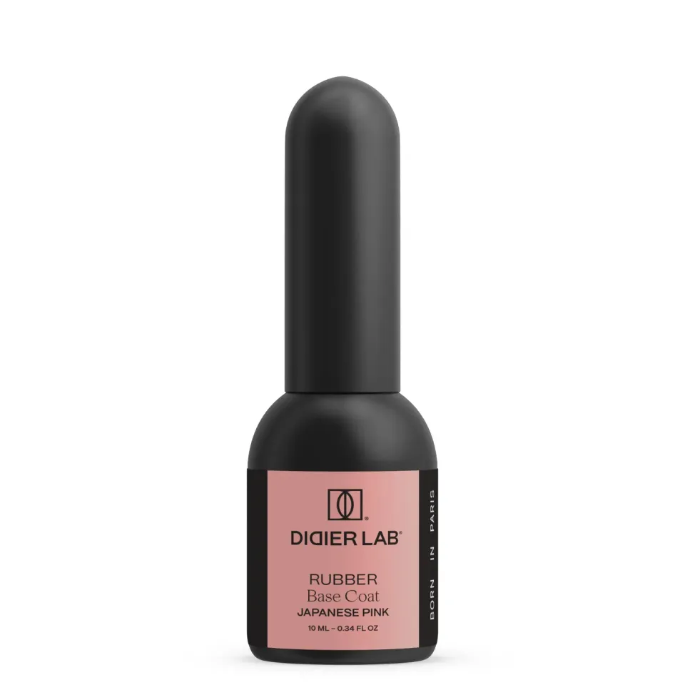 Didier Lab Rubber Base Japanese Pink base coat