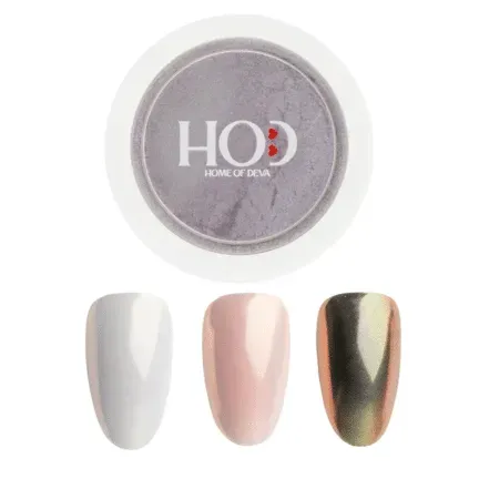 Mline Beauty Pearl 2 neglepulver pink perleeffekt
