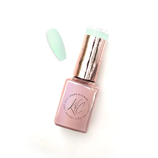 Clear Jelly Stamper KoKo & Claire 0154 Fresh Mint gellak grøn 12 ml
