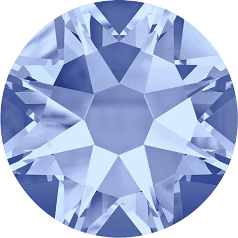 Beautystones Light Sapphire neglekrystaller lyseblå