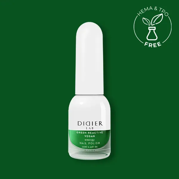 Didier Lab Vegan Green Reactive Energy neglelak uden lampe