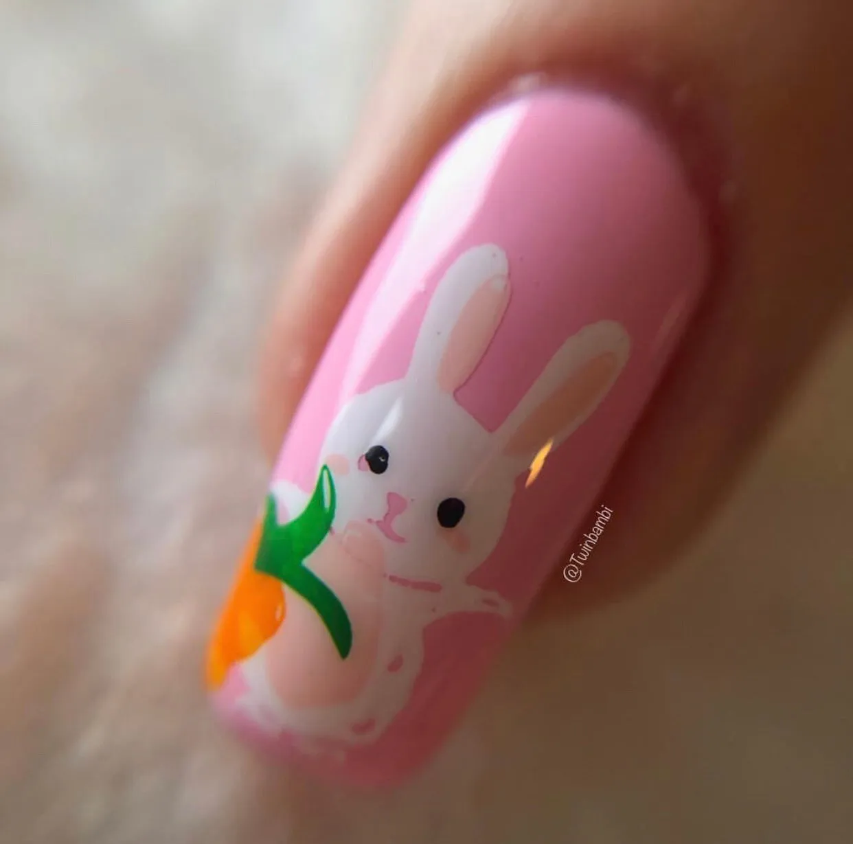 Clear Jelly Stamper Bunny-Kinz CjSH-11 stampingplade påske 14,5x9,5