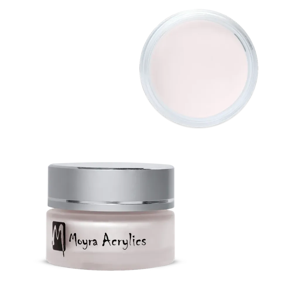 Moyra akrylpulver French Pink dækkende rosa