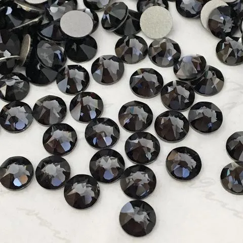 Beautystones Crystals Graphite neglekrystaller mørk