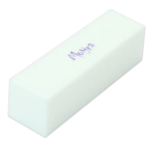 Moyra Coloured Blocks F33 neglebuffer hvid