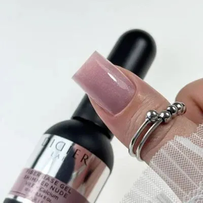 Didier Lab Fiber Base Shimmer Nude base coat 10 ml hemafri
