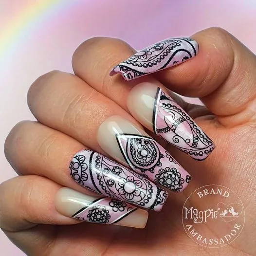 Indigo Nails Ainsley Folie neglefolie metallisk