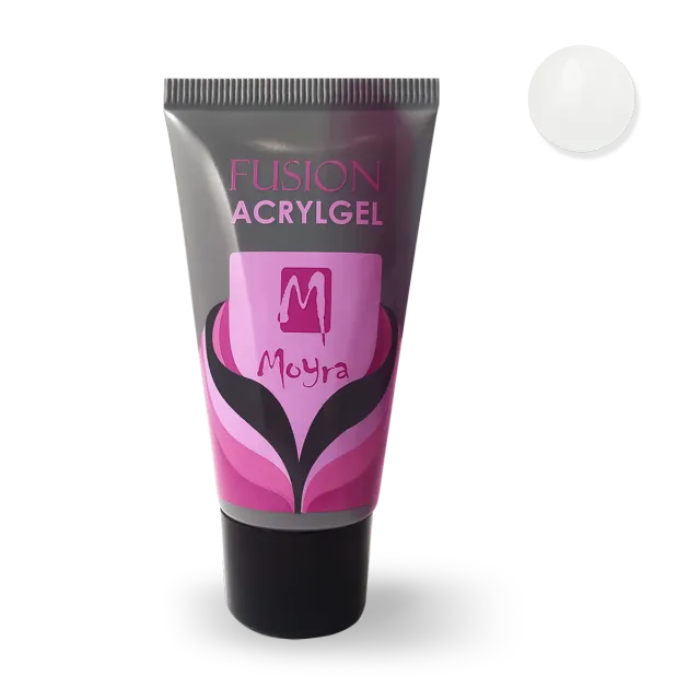 Moyra Fusion Acrylgel Natural Clear 30 ml lugtfri
