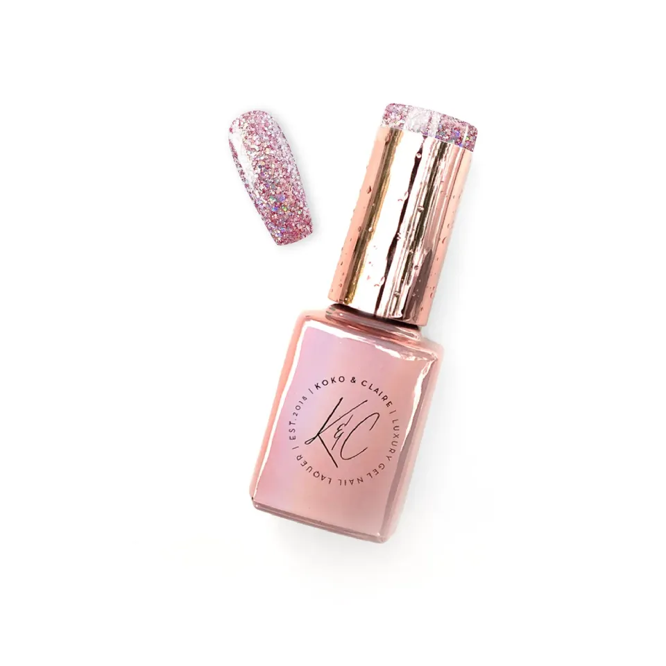 Clear Jelly Stamper KoKo & Claire 0214 Oh My gellak pink cat eye 12ml