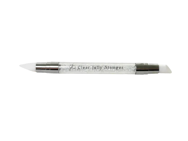 Clear Jelly Stamper Double Ended silikoneværktøj gel wraps
