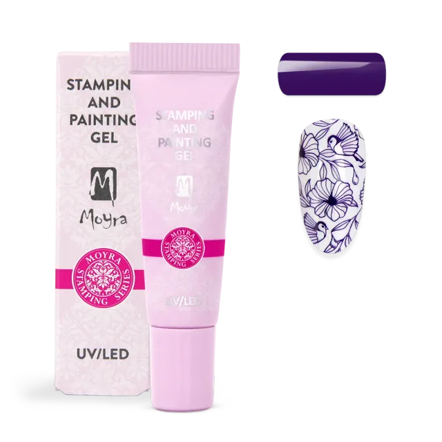 Moyra Stamping Painting Gel No. 05 stamping gel lilla 7 g