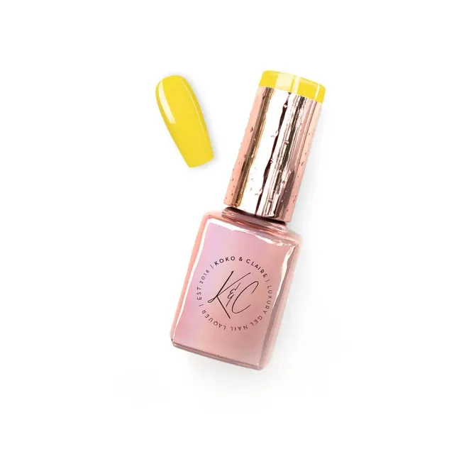 Clear Jelly Stamper KoKo & Claire 0395 Lemonade gellak gul 12 ml