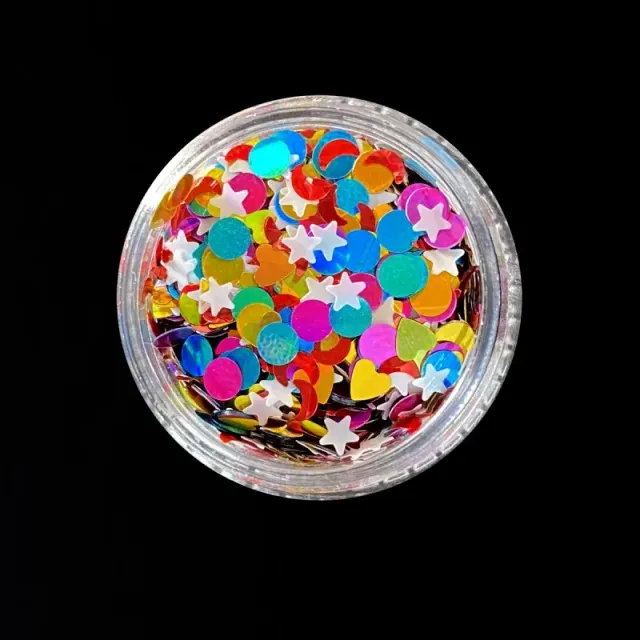 Beautystones Indigo Nails Circus Mix neglepynt farvemix