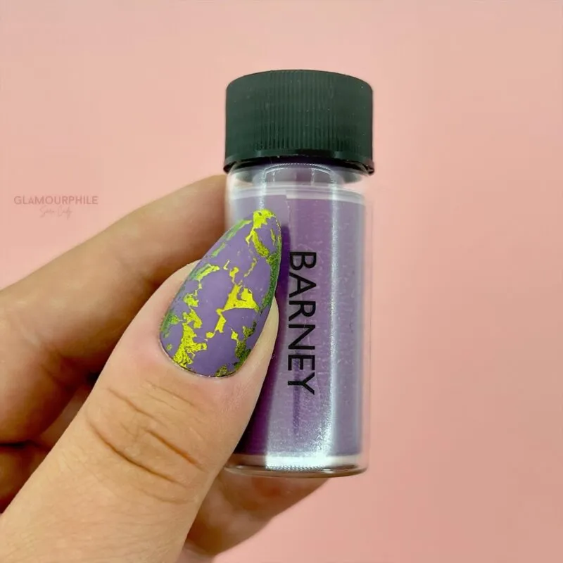 Indigo Nails Barney neglefolie med farvespil