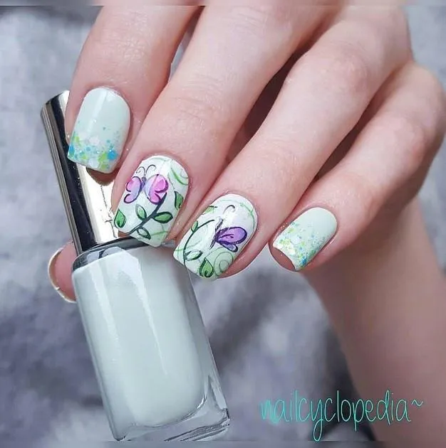 Clear Jelly Stamper CjS-04 Infinite Flower stampingplade 6x6 cm