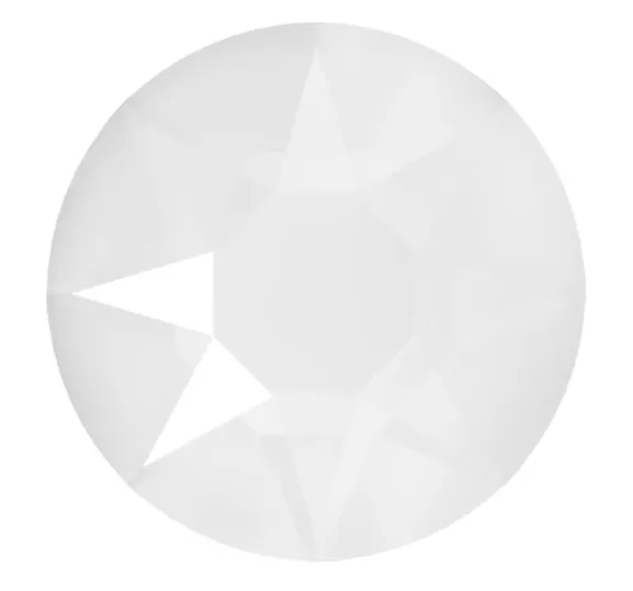 Beautystones Crystal Electric White neglesten hvide