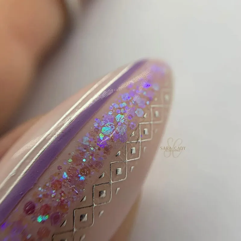 Beautystones Heidi Glitter negleglitter med glans