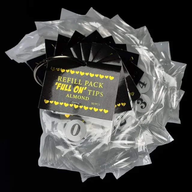 Indigo Full On Tips Almond negletipper refill