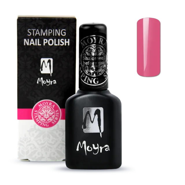 Moyra Smart Polish SPS06 Pink stampinglak 12 ml