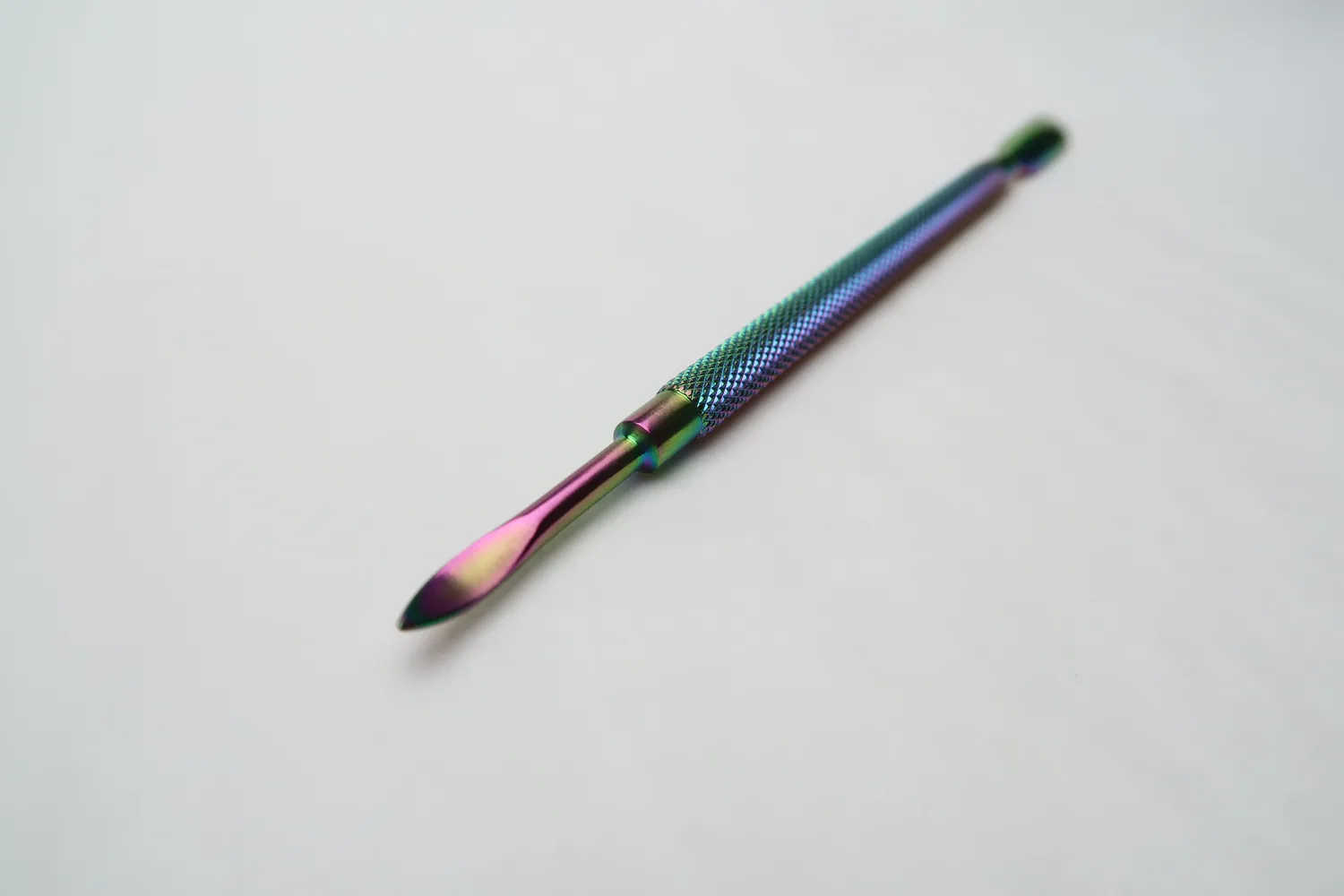 Clear Jelly Stamper Prepping Tool 1 Rainbow neglebåndsskubber stål