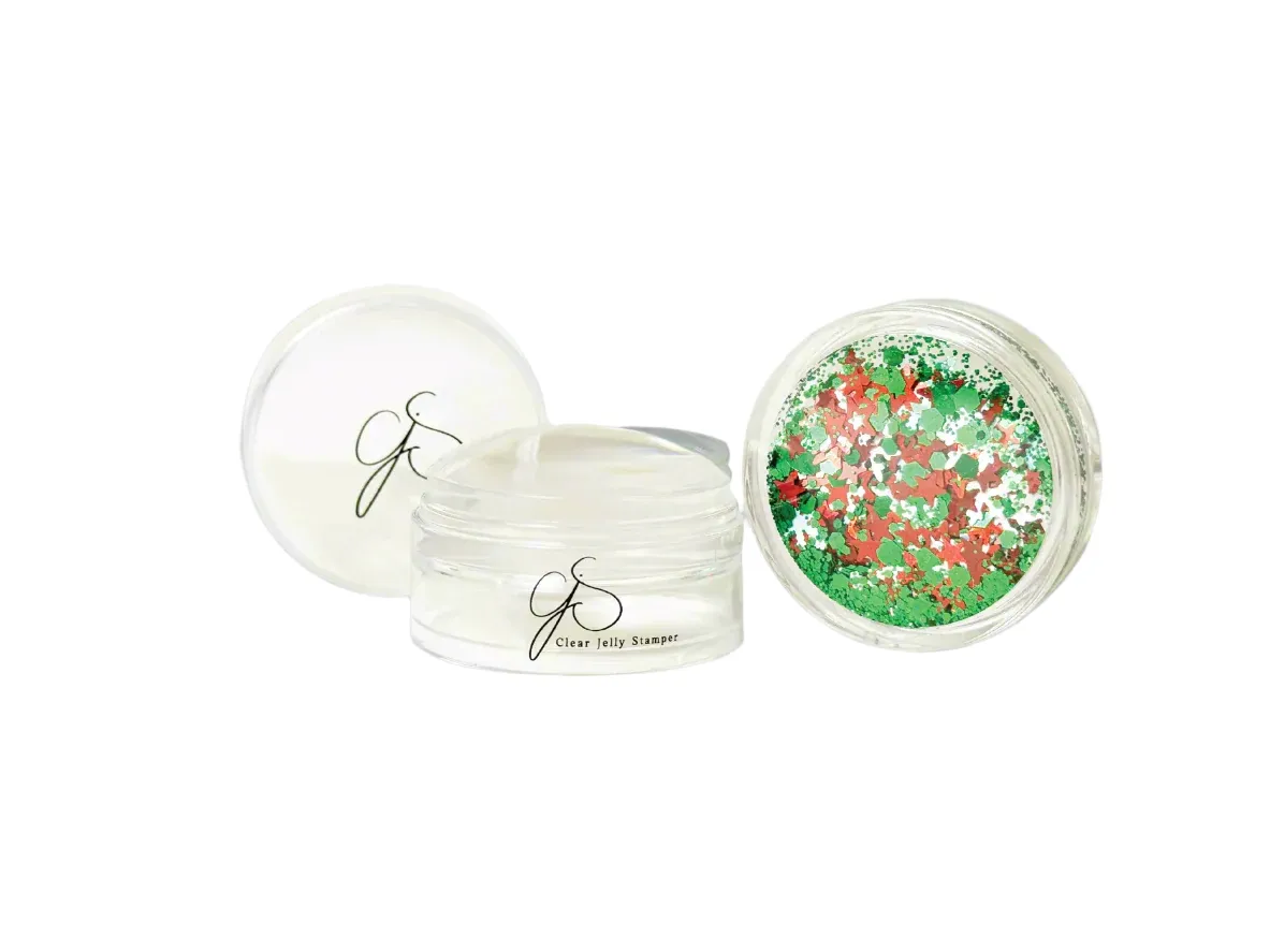 Clear Jelly Stamper Lil Miss Bling XL stamper Chic Heart Duo