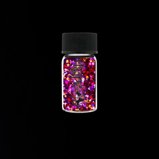 Indigo Nails Frankie Stars neglepynt stjerner med glans