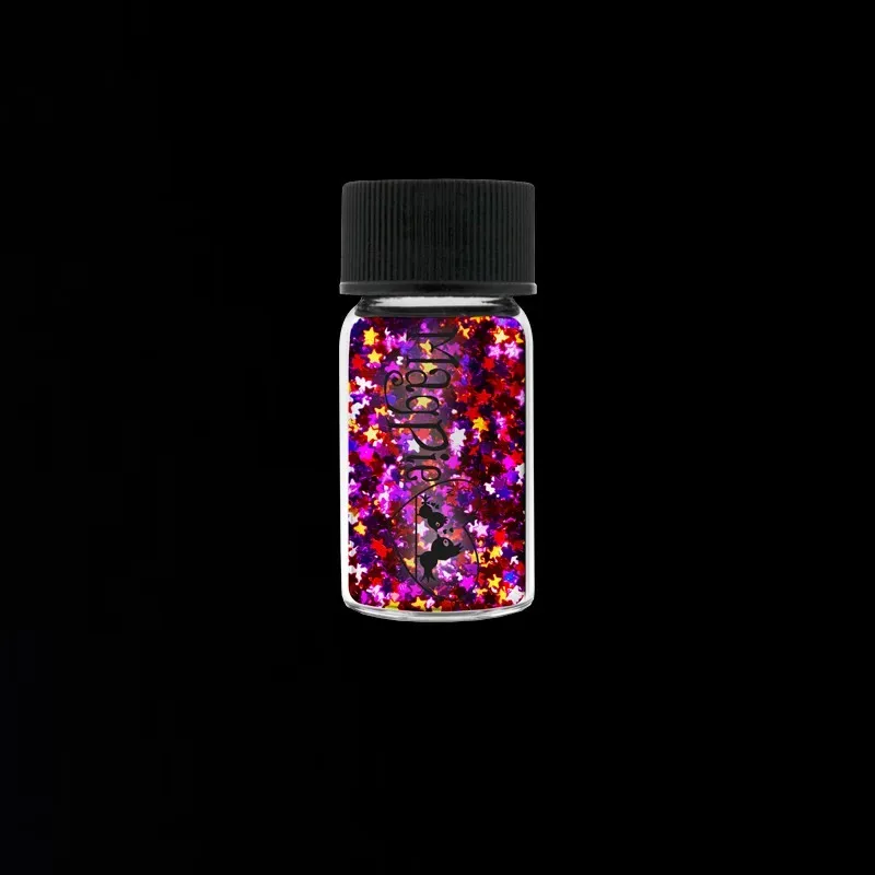 Indigo Nails Frankie Stars neglepynt stjerner med glans
