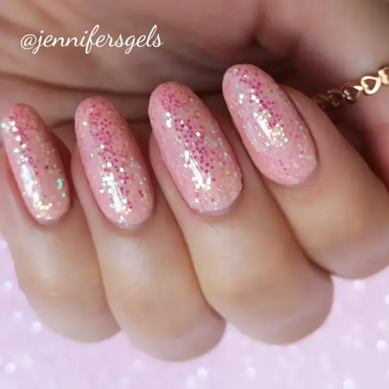 Indigo Nails Beautystones Myrtle negleglitter glans