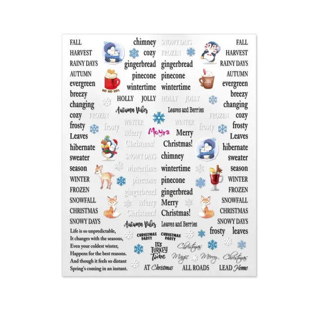 Moyra Nail Stickers No. 20 negleklistermærker selvklæbende