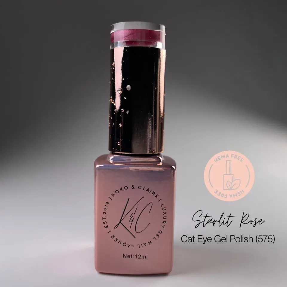 KoKo & Claire 0575 Starlit Rose gellak pink 12 ml cateye
