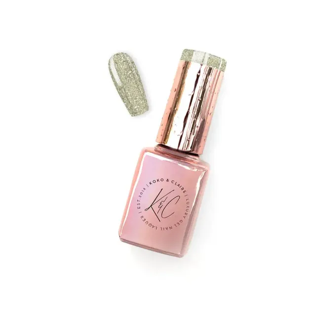 Clear Jelly Stamper KoKo & Claire 0461 gellak Silver Lamé 12 ml