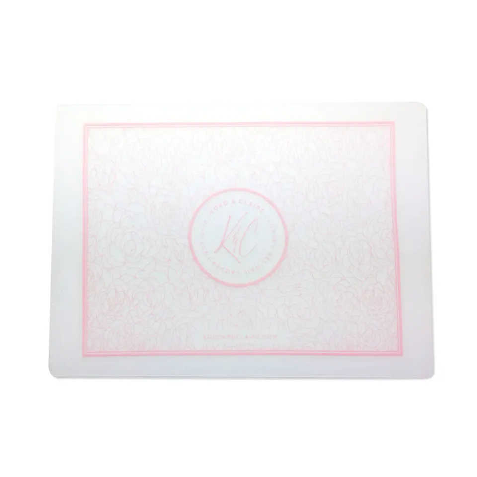 Clear Jelly Stamper Koko Luxury neglemåtte 24x33 cm