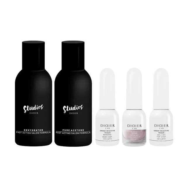 Didier Lab Vegan Green Reactive neglelaksæt Natural Girl