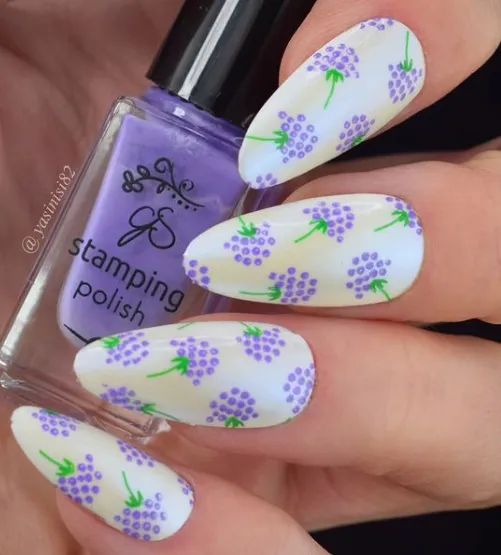 Clear Jelly Stamper CjSH-105 Pretty Clover stamping plade