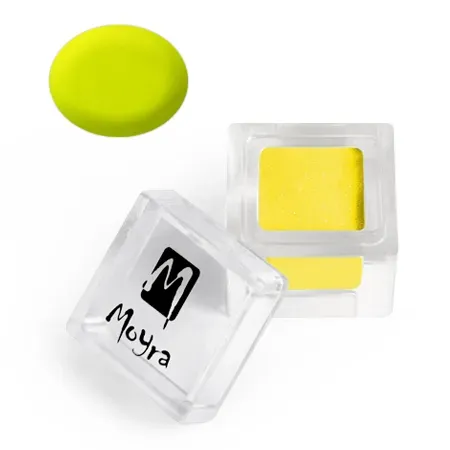 Moyra Colour Acrylics 28 Neon Yellow akrylpulver 3,5g