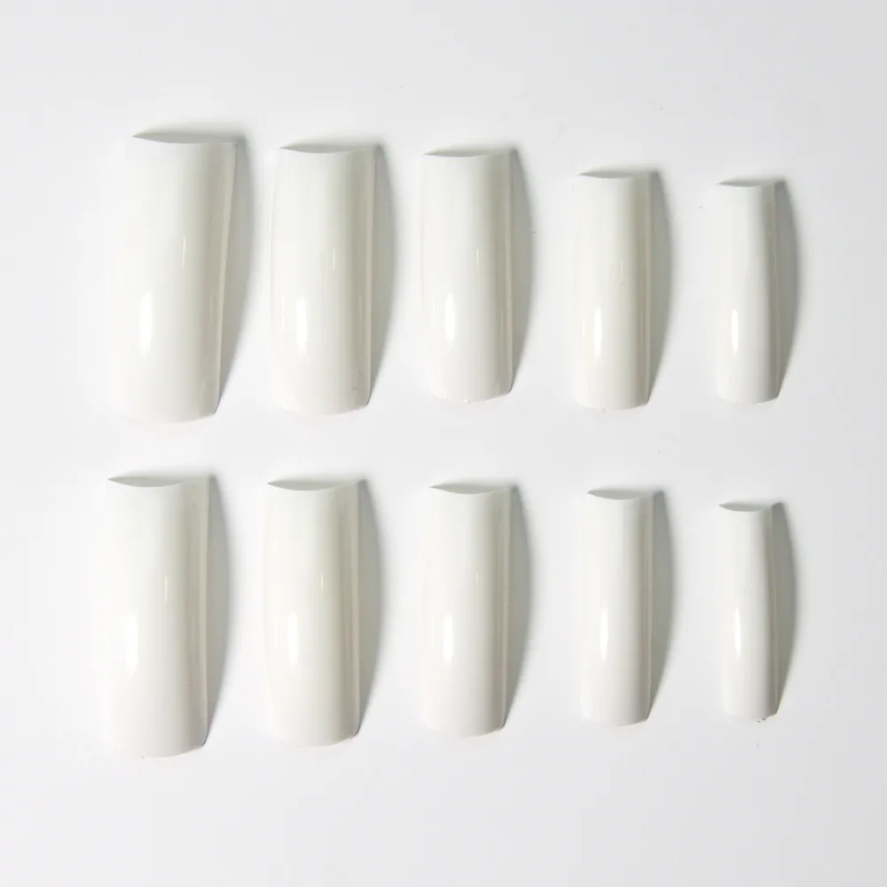 Moyra Tip Box 100 stk hvide negletips short french