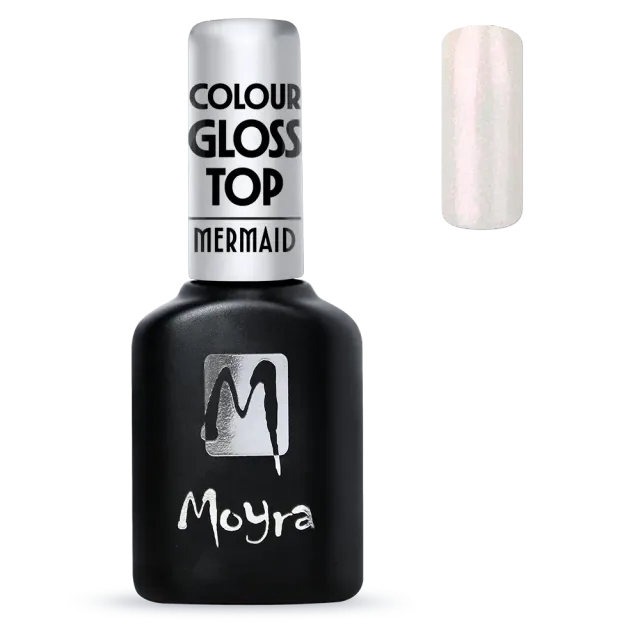 Moyra Colour Gloss Top Gel 01 Mermaid topcoat 10 ml