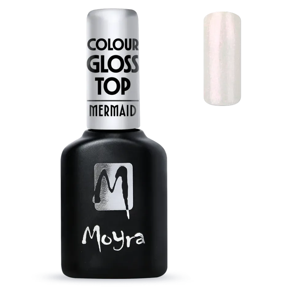 Moyra Colour Gloss Top Gel 01 Mermaid topcoat 10 ml