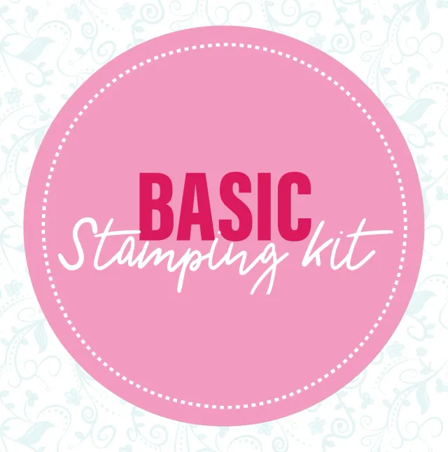 Clear Jelly Stamper Basic Stamping Kit stamping sæt komplet