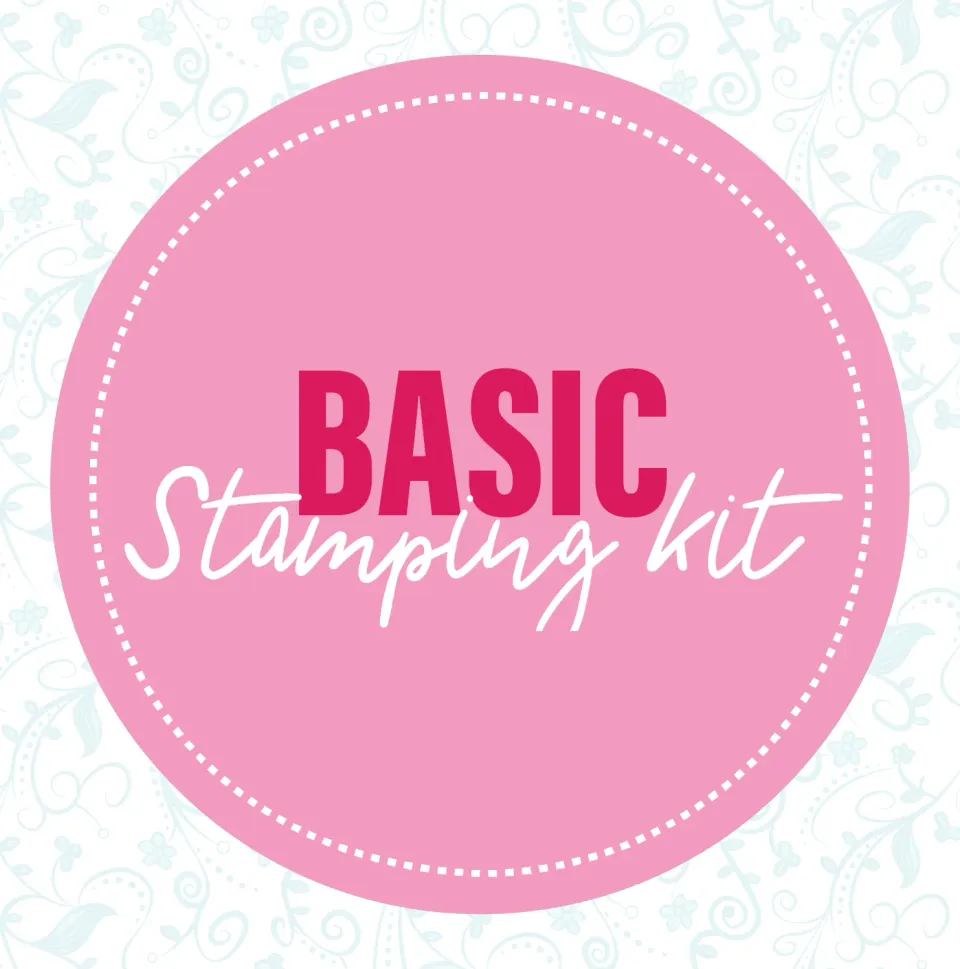 Clear Jelly Stamper Basic Stamping Kit stamping sæt komplet