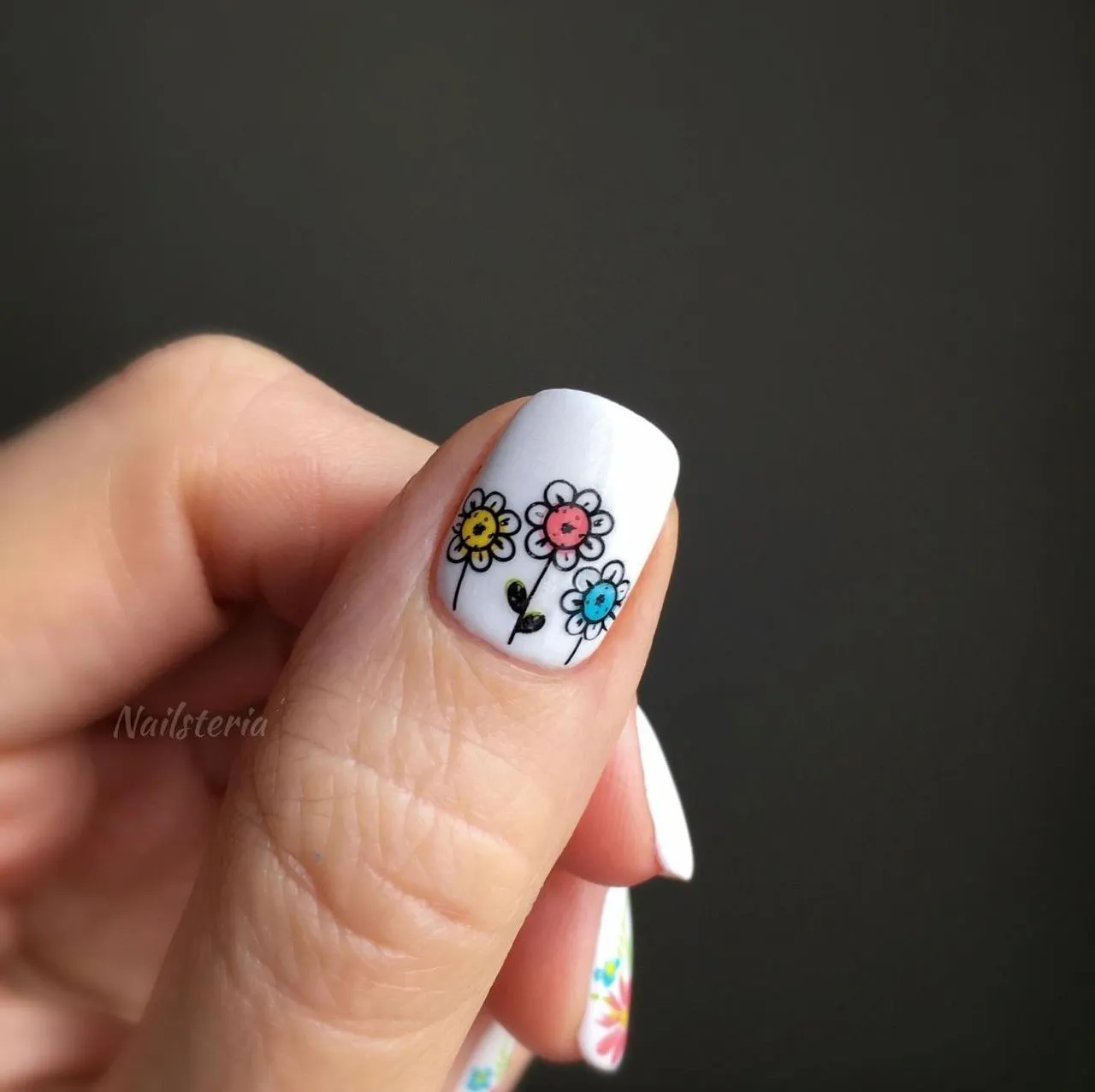 Clear Jelly Stamper CjS-194 Spring Daisy stamping plade blomster 14,5cm