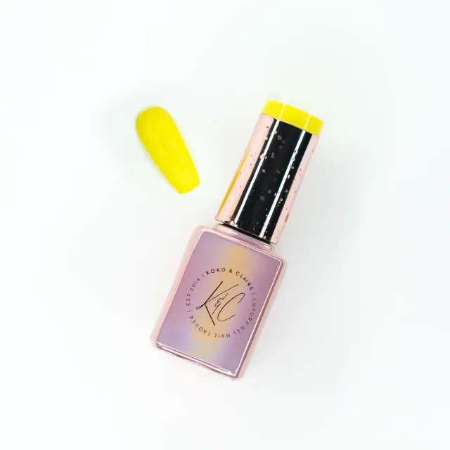 Clear Jelly Stamper KoKo Claire 007 Citrus Sun gellak 12 ml gul